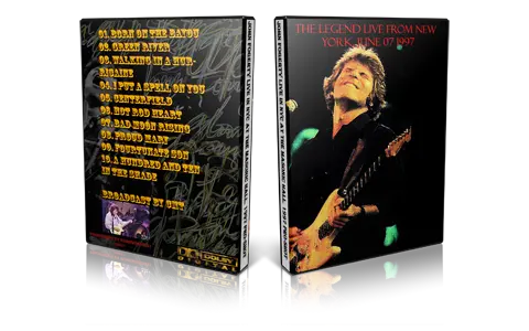 Artwork Cover of John Fogerty 1997-06-07 DVD New York City Proshot