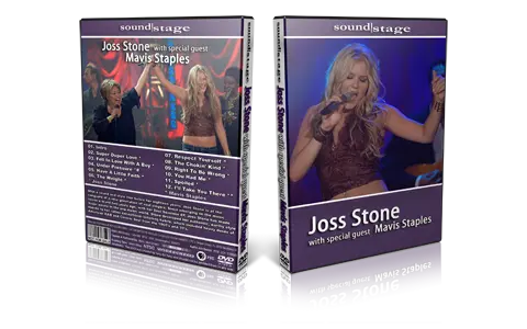 Artwork Cover of Joss Stone 1995-10-06 DVD Various Proshot