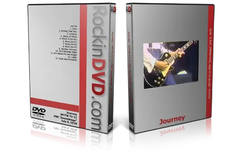 Artwork Cover of Journey  1978-07-09 DVD Various Proshot