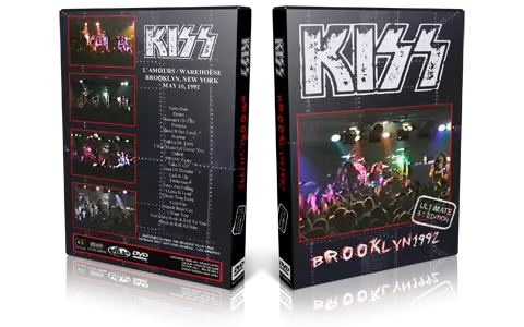 Artwork Cover of KISS 1992-05-10 DVD New York City Audience