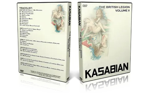 Artwork Cover of Kasabian Compilation DVD The British Legion Vol II Proshot