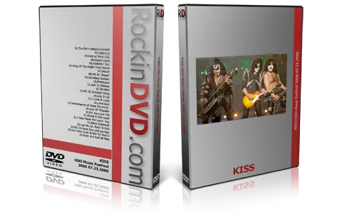 Artwork Cover of KISS 2006-07-23 DVD Udo Music Festival Proshot