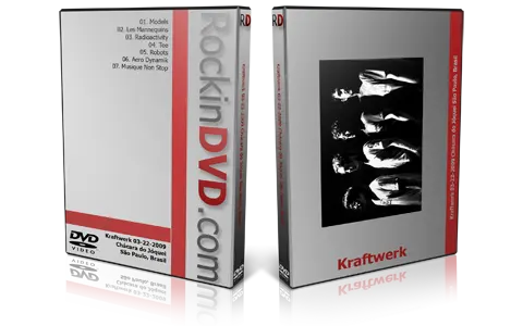 Artwork Cover of Kraftwerk 2009-03-22 DVD Sao Paulo Proshot