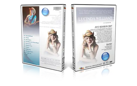 Artwork Cover of Lucinda Williams 2007-11-13 DVD Messe Basel Proshot