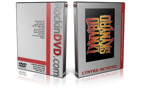 Artwork Cover of Lynyrd Skynyrd 1977-07-13 DVD Asbury Park Proshot