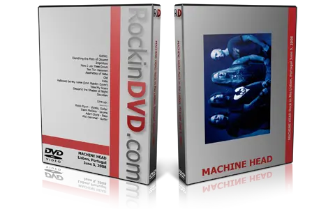 Artwork Cover of Machine Head 2008-06-05 DVD Lisbon Proshot