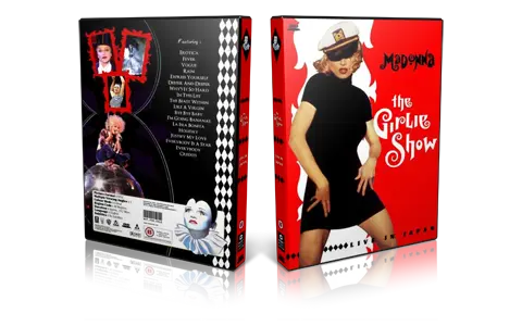 Artwork Cover of Madonna 1993-12-08 DVD Fukuoka Proshot