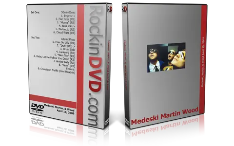 Artwork Cover of Medeski Martin and Wood 2009-04-19 DVD St Louis Proshot