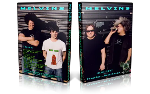 Artwork Cover of Melvins 2007-04-10 DVD Frankfurt Proshot