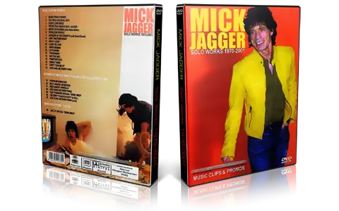 Artwork Cover of Mick Jagger Compilation DVD Solo Works 1970-2001 Proshot