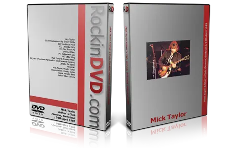 Artwork Cover of Mick Taylor 1995-04-04 DVD Geneva Proshot
