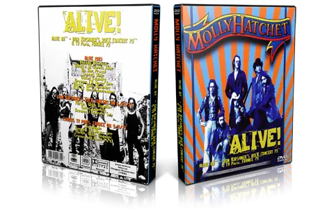 Artwork Cover of Molly Hatchet Compilation DVD Alive 1983 Proshot
