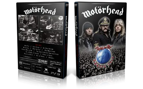 Artwork Cover of Motorhead 2011-10-02 DVD Rock In Rio Proshot