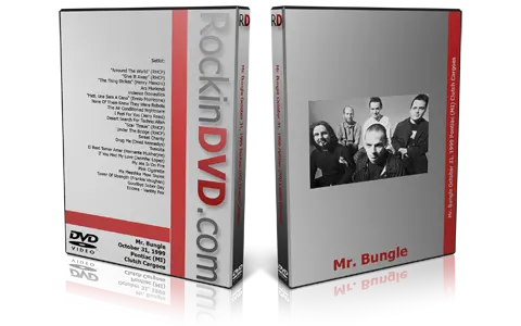 Artwork Cover of Mr Bungle 1999-10-31 DVD Pontiac Audience