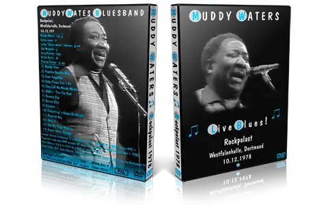 Artwork Cover of Muddy Waters 1978-12-10 DVD Dortmund Proshot