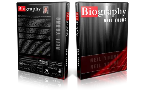 Artwork Cover of Neil Young Compilation DVD Biography From Biography Channel Proshot