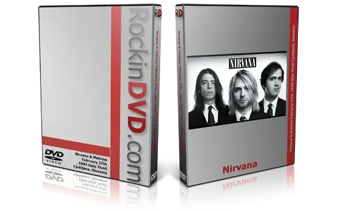 Artwork Cover of Nirvana 1994-02-27 DVD Ljubljana Proshot