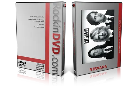 Artwork Cover of Nirvana 1994-03-01 DVD Munich Proshot