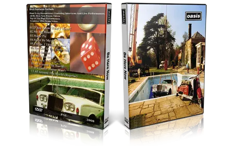 Artwork Cover of Oasis Compilation DVD Be Here Now Proshot