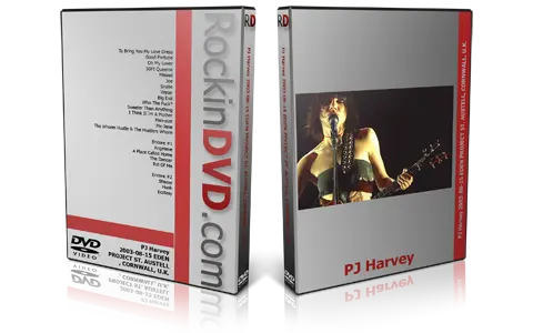 Artwork Cover of PJ Harvey 2003-08-15 DVD Cornwall Audience
