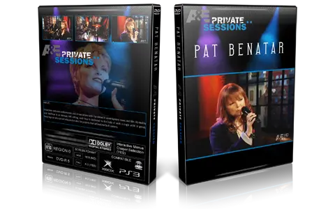 Artwork Cover of Pat Benatar 2009-10-17 DVD A and E Private Session Proshot