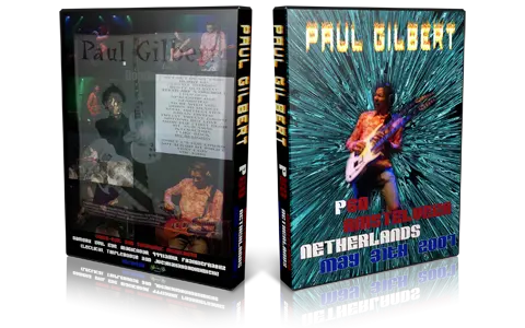 Artwork Cover of Paul Gilbert 2007-05-31 DVD Amstelveen Audience