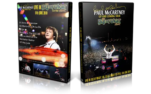 Artwork Cover of Paul McCartney 2005-01-18 DVD Isle Of Wight Festival Proshot