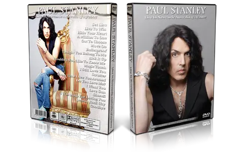 Artwork Cover of Paul Stanley 2007-04-14 DVD Newcastle Audience