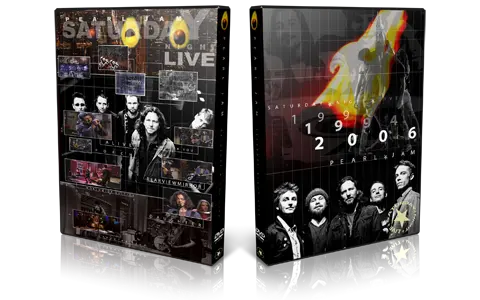 Artwork Cover of Pearl Jam 1992-04-11 DVD New York City Proshot