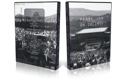 Artwork Cover of Pearl Jam 1995-06-20 DVD Morrison Audience