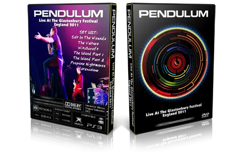 Artwork Cover of Pendulum 2011-06-26 DVD Glastonbury Festival Proshot