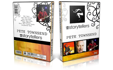 Artwork Cover of Pete Townshend Compilation DVD VH1 Storytellers Proshot