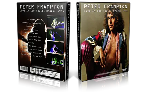 Artwork Cover of Peter Frampton Compilation DVD Sao Paulo 1981 Proshot