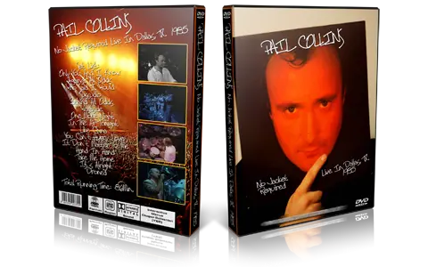 Artwork Cover of Phil Collins 1985-05-29 DVD Dallas Proshot