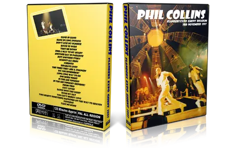 Artwork Cover of Phil Collins 1997-11-03 DVD Ghent Audience