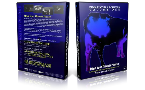 Artwork Cover of Pink Floyd 1970-06-28 DVD The Pink Floyd Archives Volume One Audience