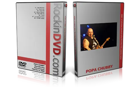 Artwork Cover of Popa Chubby 2004-02-04 DVD Paris Proshot