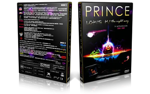 Artwork Cover of Prince Compilation DVD Lotus TV The Right Way Proshot