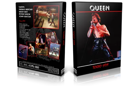 Artwork Cover of Queen 1979-04-24 DVD Tokyo Proshot