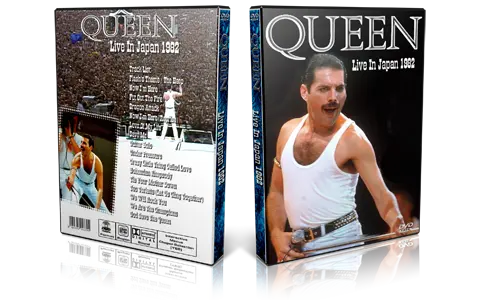 Artwork Cover of Queen 1982-11-03 DVD Japan Proshot
