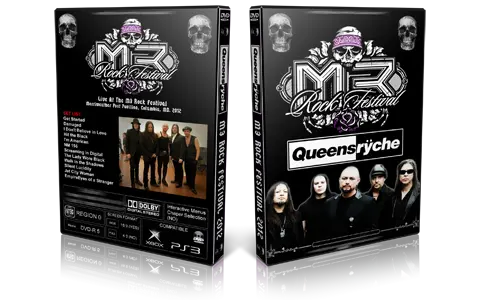 Artwork Cover of Queensryche 2012-05-12 DVD Columbia Proshot