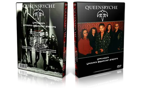 Artwork Cover of Queensryche Compilation DVD Unplugged Unedited and Broadcast Versions Proshot