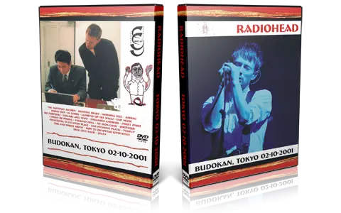 Artwork Cover of Radiohead 2001-10-02 DVD Tokyo Audience
