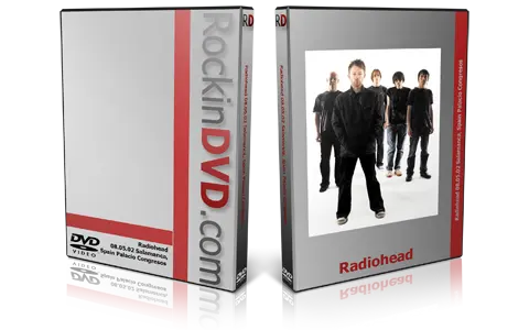 Artwork Cover of Radiohead 2002-08-05 DVD Salamanca Audience