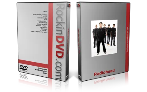 Artwork Cover of Radiohead Compilation DVD Maida Vale Proshot