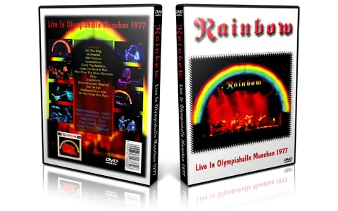 Artwork Cover of Rainbow 1977-10-20 DVD Munich Proshot