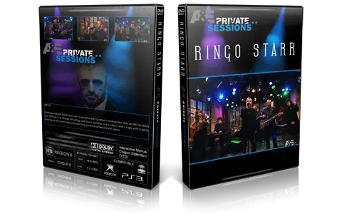 Artwork Cover of Ringo Starr Compilation DVD A and E Private Session Proshot