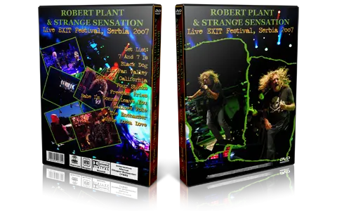Artwork Cover of Robert Plant 2007-07-12 DVD EXIT Festival Proshot