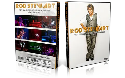 Artwork Cover of Rod Stewart 1976-12-25 DVD London Proshot