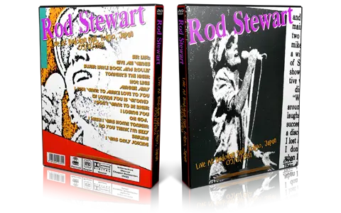Artwork Cover of Rod Stewart 1981-05-12 DVD Tokyo Proshot